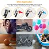 Portable Car Tire Inflator DC 12V Digital Car Air Pump Compressor Electric Air Pump with LED Light 150PSI