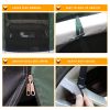 140*180*167cm Silver Tape Hardcore SUV Rear Tent Camping Tent Military Green Plus White Gray