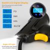 Portable Car Tire Inflator DC 12V Digital Car Air Pump Compressor Electric Air Pump with LED Light 150PSI