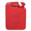 20L US Standard Cold-rolled Plate Petrol Diesel Can Gasoline Bucket with Oil Pipe Red