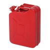 20L US Standard Cold-rolled Plate Petrol Diesel Can Gasoline Bucket with Oil Pipe Red